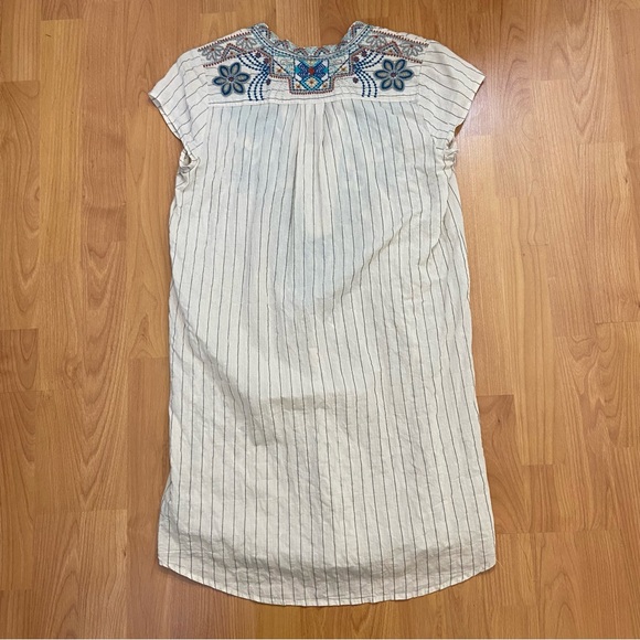 Johnny Was Workshop Women’s Floral Embroidered Tunic Dress Size Small - Picture 2 of 11